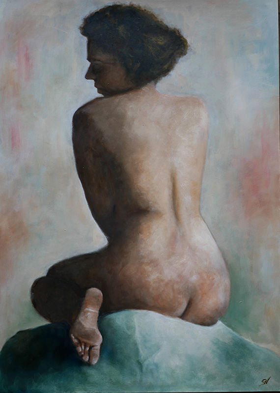 Nude on back - Sander Visser