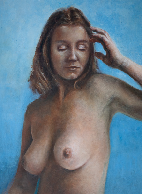 Sander Visser - Woman in Blue